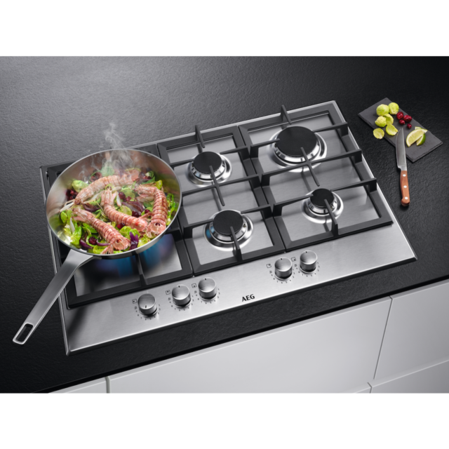 AEG HGB75500SM 3000 Slimline Gas Hob
