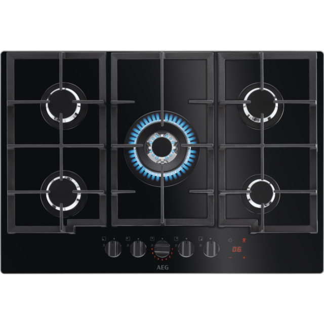 AEG HKB75450NB 8000 Slimline Gas Hob