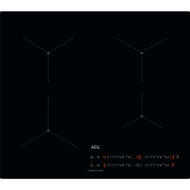 AEG IAX64411CB 7000 SenseBoil Full Induction Hob with Hob2Hood