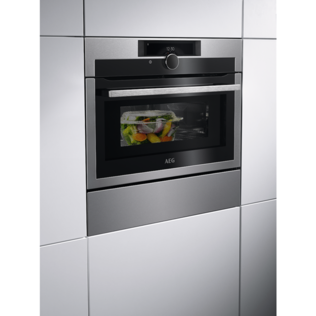 AEG KME968000M 8000 CombiQuick Integrated Combi Microwave and Oven
