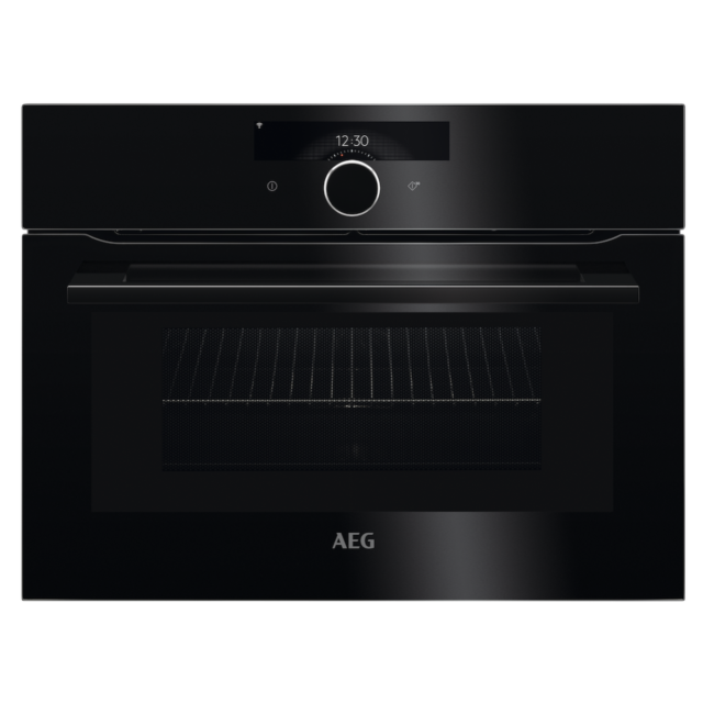 AEG KMK968000B 8000 CombiQuick Integrated Combi Microwave and Oven