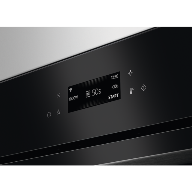 AEG KMK768080B 8000 CombiQuick Integrated Combi Microwave and Oven