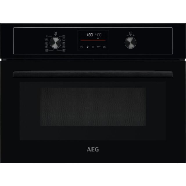 AEG KMX365060B 8000 CombiQuick Integrated Combi Microwave and Oven