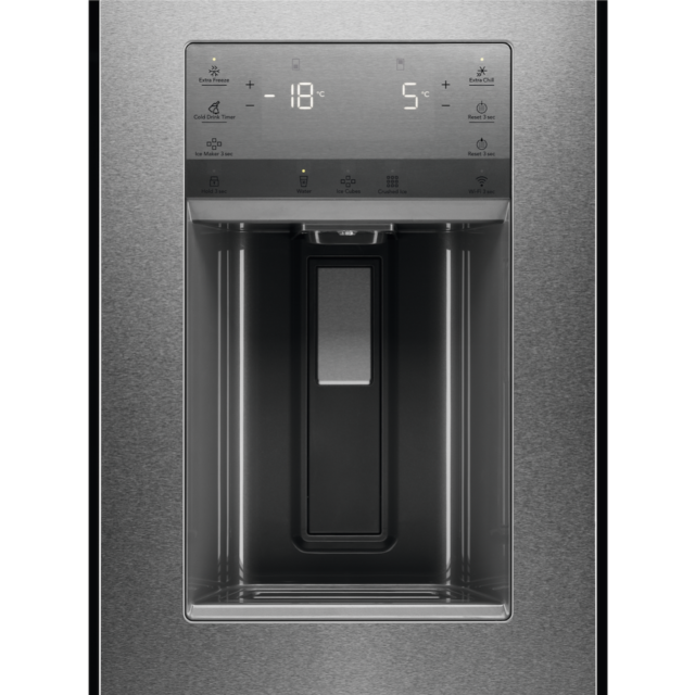 AEG RMB954E9VX 9000 Series American Style Fridge Freezer