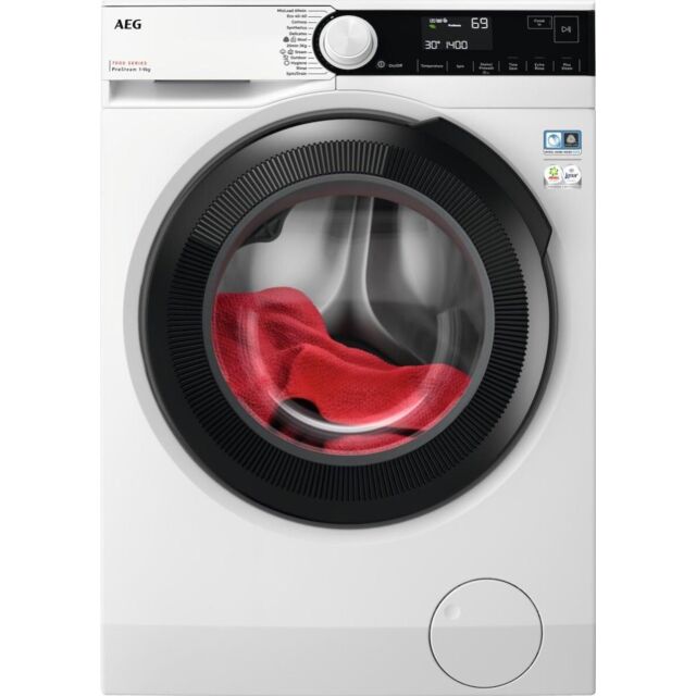 AEG LFR73944B 7000 Series Front Loading Full Size 9kg Washing Machine