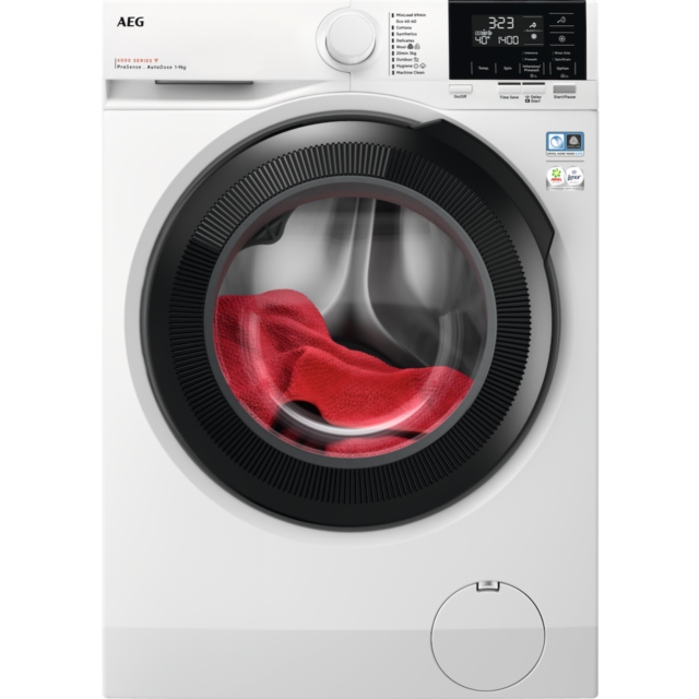 AEG LFR61944AD 6000 Series Autodose Front Loading Full Size 9kg Washing Machine