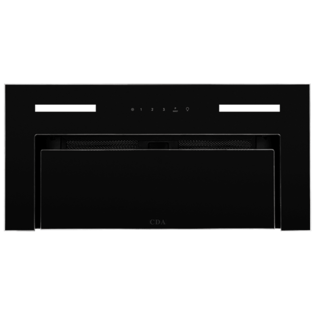 CDA CCH60BL 55cm Hoodconnect Canopy Extractor
