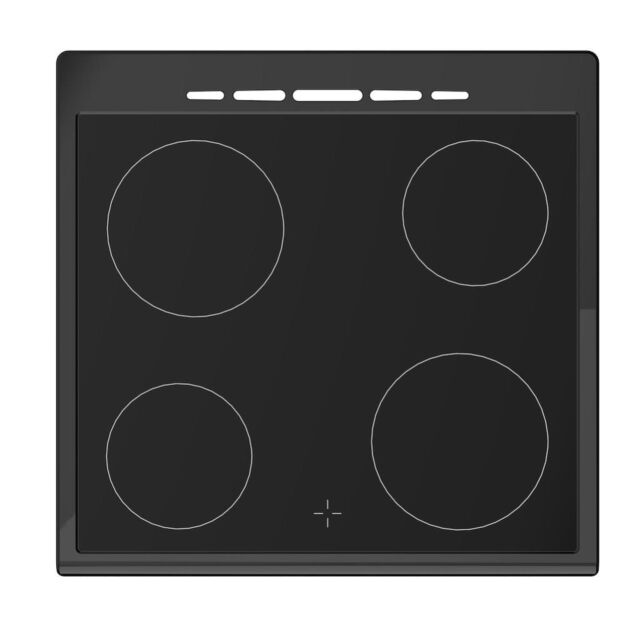 Creda C60CDOA 60cm Freestanding Ceramic Double Oven Cooker