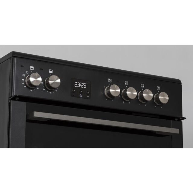 Creda C60CDOA 60cm Freestanding Ceramic Double Oven Cooker