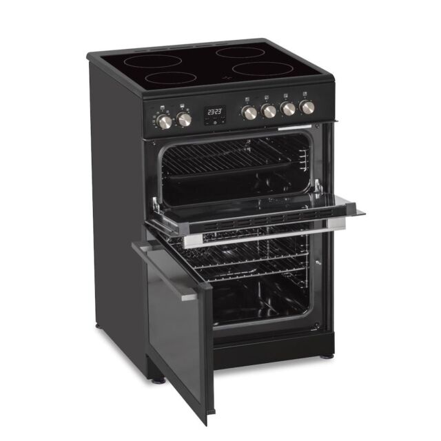 Creda C60CDOA 60cm Freestanding Ceramic Double Oven Cooker
