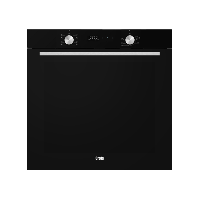 Creda C80BISMFBL Built In or Under Single Multifunction Oven