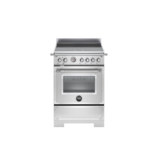 Bertazzoni HER64I1EXT2 Heritage 60Cm Range Cooker Single Oven Induction Stainless Steel