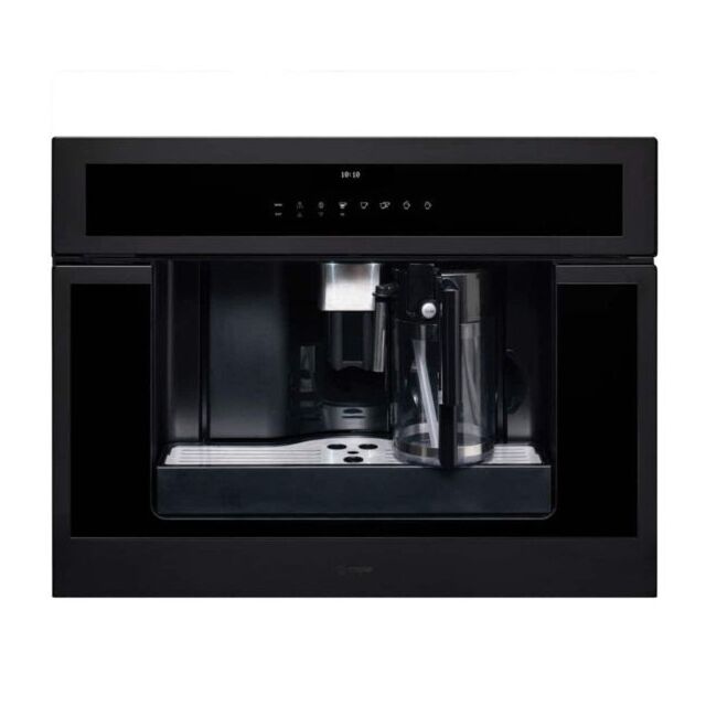 Caple CM465BS built-in, fully automatic, water tank, bean grinder, milk jug, touch control, black st