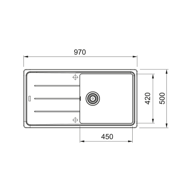FRANKE 114.0284.677 Bfg 611-970
