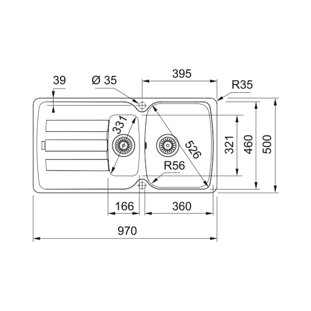 FRANKE 114.0532.315 AZG 651