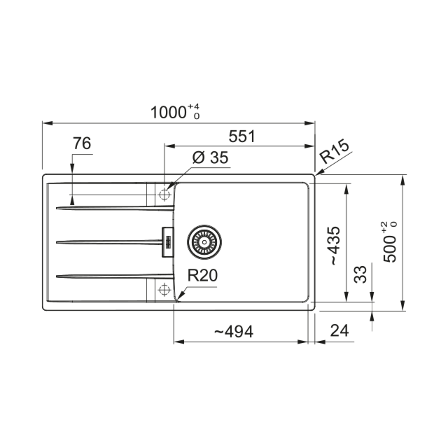 FRANKE 114.0706.623 CNG 611-100