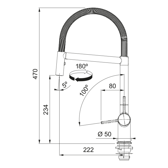 FRANKE 115.0653.407 Active Semi-Pro