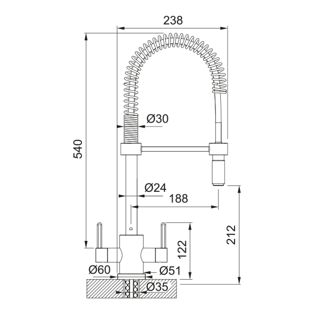 FRANKE 115.0689.616 Krios Semi-Pro