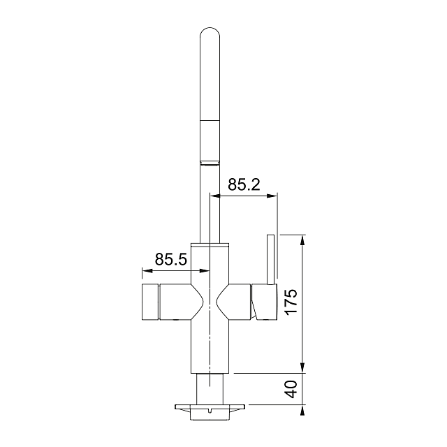 FRANKE 160.0731.740 Mythos Water Hub 6-in-1 