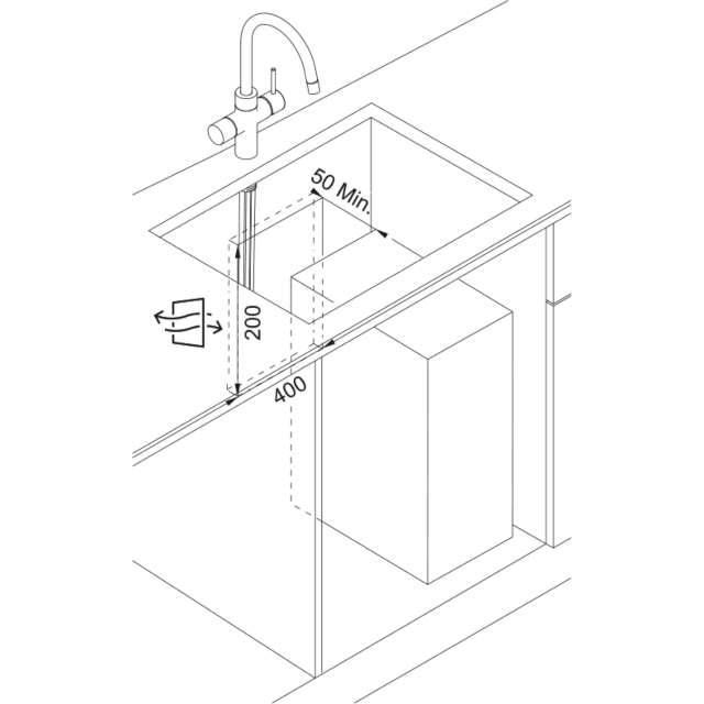 FRANKE 160.0731.740 Mythos Water Hub 6-in-1 