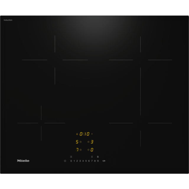 Miele KM7363FL 620mm wide (for cut outs of 600 for flush fit, or 560-600 surface mount), 4 zones inc