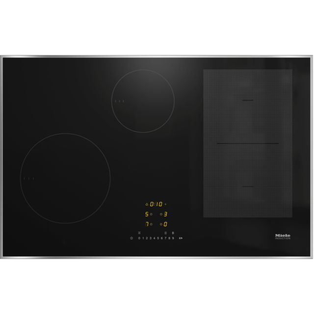 Miele KM7474FR 806mm wide, 4 zone inc 1 PowerFlex zones, Con@ctivity 3.0, Wi-Fi Conn@ct