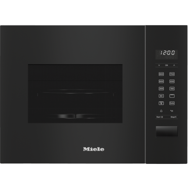 Miele M2224SC 50cm wide, 37cm high - 80-900W Microwave, 800W Grill, EasySensor , 17 litre capacity, 