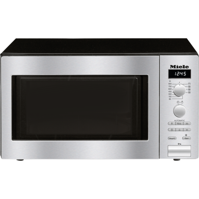 Miele M6012 Freestanding, 80-900W Microwave, 800W Grill, dial , 26 litre capacity, Automatic Program