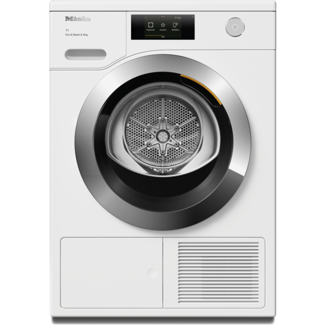 Miele TCR780 WP Heat Pump, 9kg Honeycomb drum with LED lighting, A+++ energy rating, EcoDry, Excepti