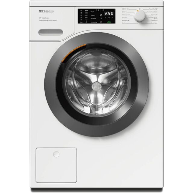 Miele WED385 WCS 9kg Honeycomb drum, 1400 rpm A-20% Energy Rating, Extremely quiet (72dB), QuickPowe