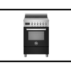 Bertazzoni PRO64I1ENET Professional 60cm Induction Single Cooker - Gloss Black