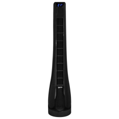 Igenix DF0037BL 35 Inch Digital Tower Fan with Remote Control Black