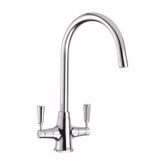 CDA TT41CH Traditional Quarter Turn Lever Monobloc Tap