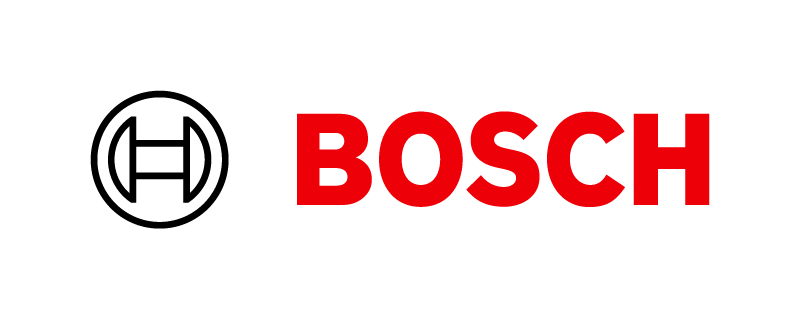 For more on Bosch, click here. Bosch logo.